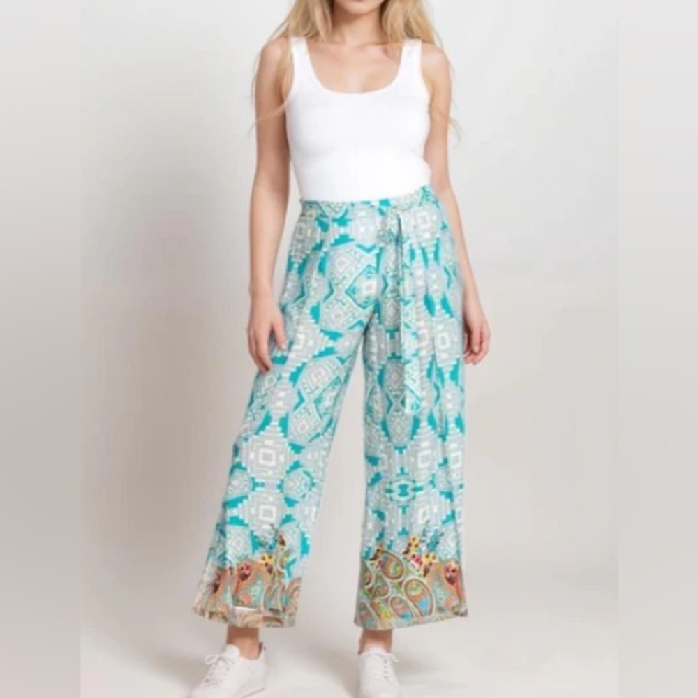 Johnny Was Dandridge Wrap Pants Size 2X - Picture 5 of 9